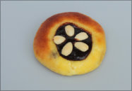 koláč tvarohový ozdobný